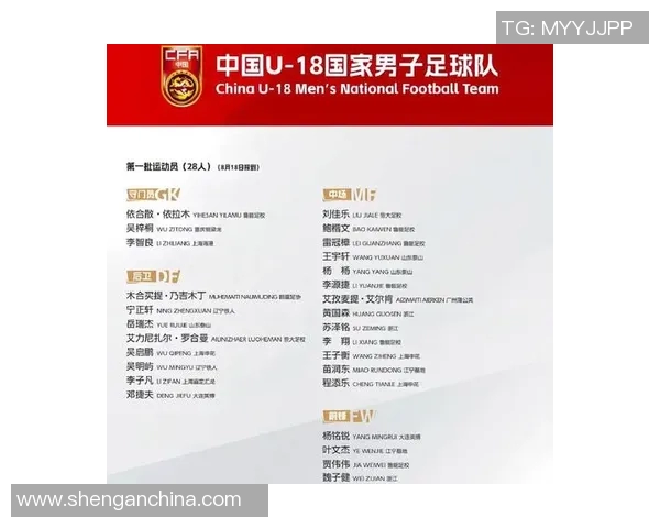 中国足球队最新名单公布球员阵容与战术分析一览
